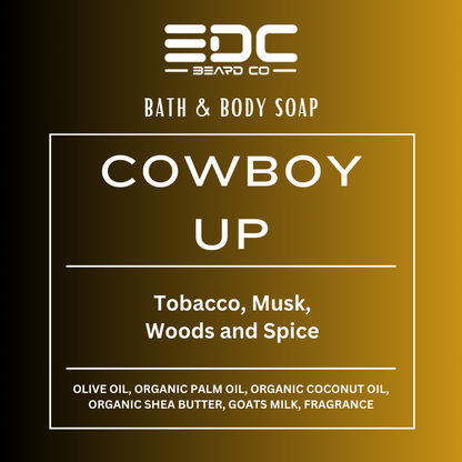 Cowboy Up - Bath & Body Bar Soap