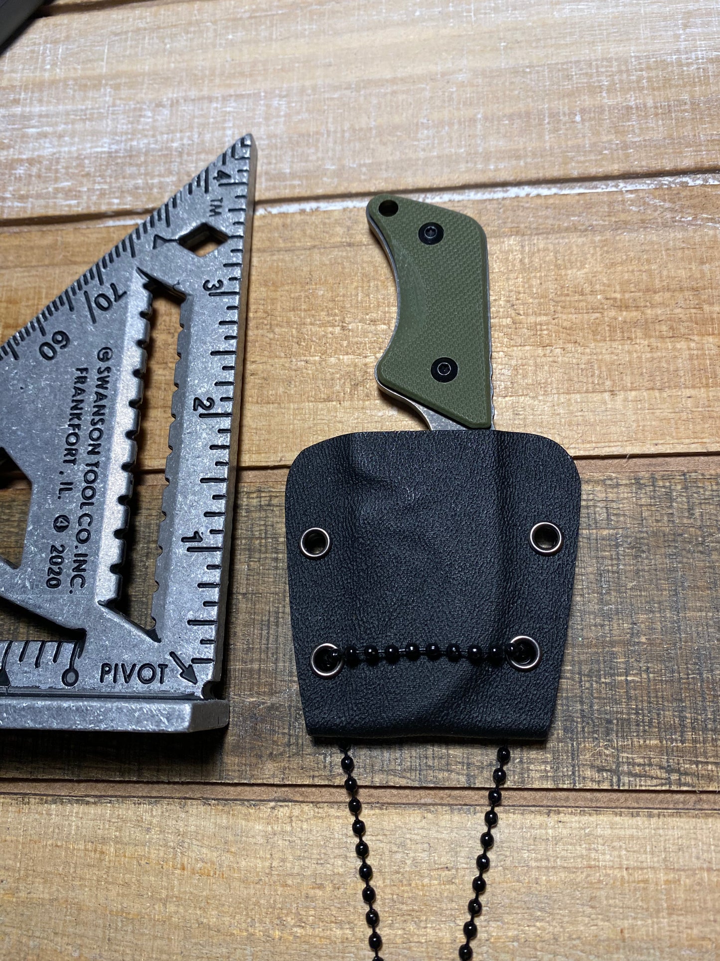 EDC Knife - Fixed Hawkbill Style Blade 4.02"