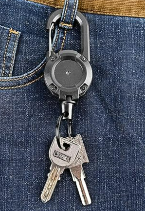 EDC Retractable Keychain