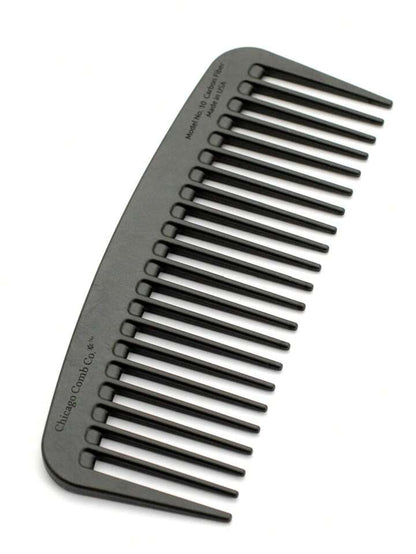 Chicago Comb - Wide Toothed Comb - Model 10 = L: 5”