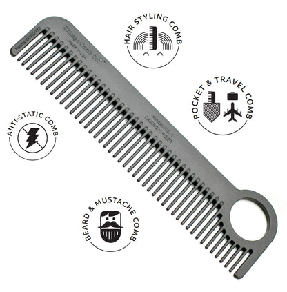 Chicago Comb - Standard - Model 1 = L: 5.5” W: 1.25”