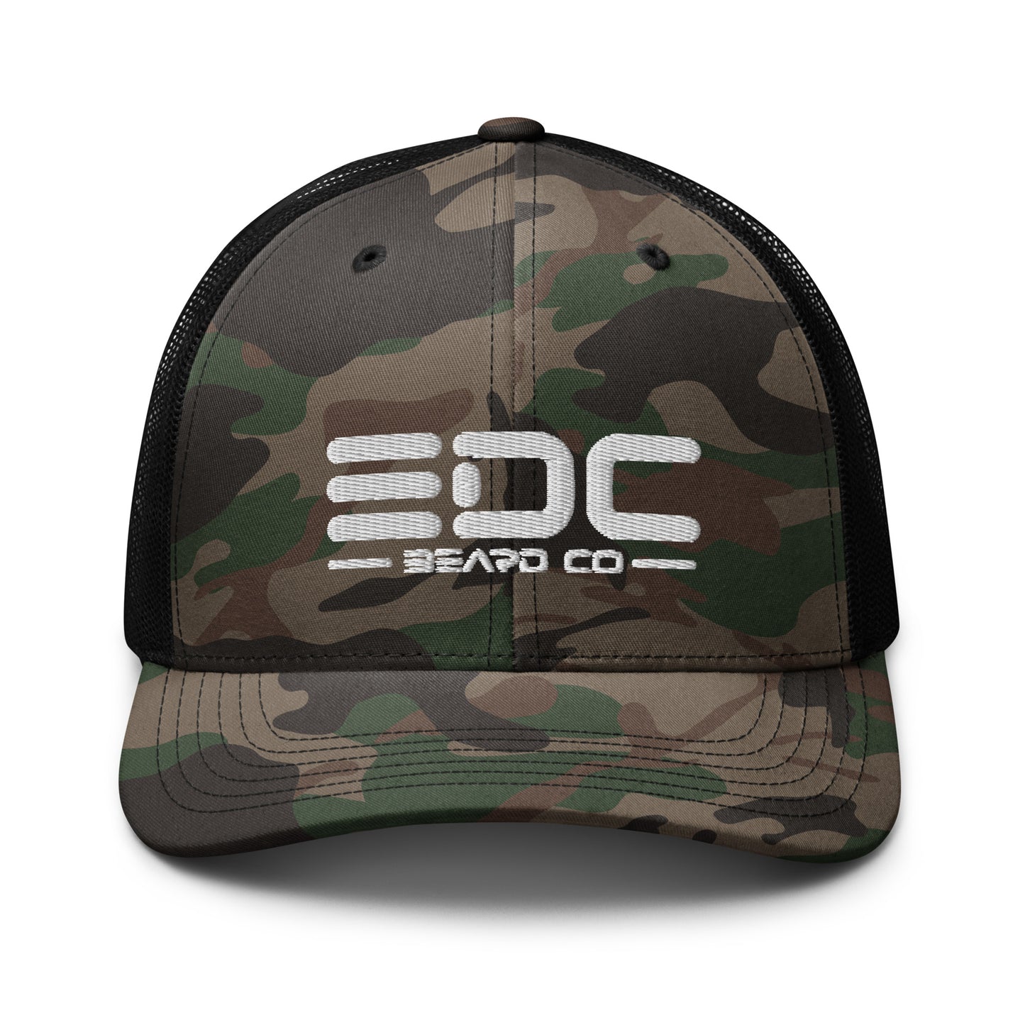 EDC Embroidered Camouflage trucker hat - 3 Camo options