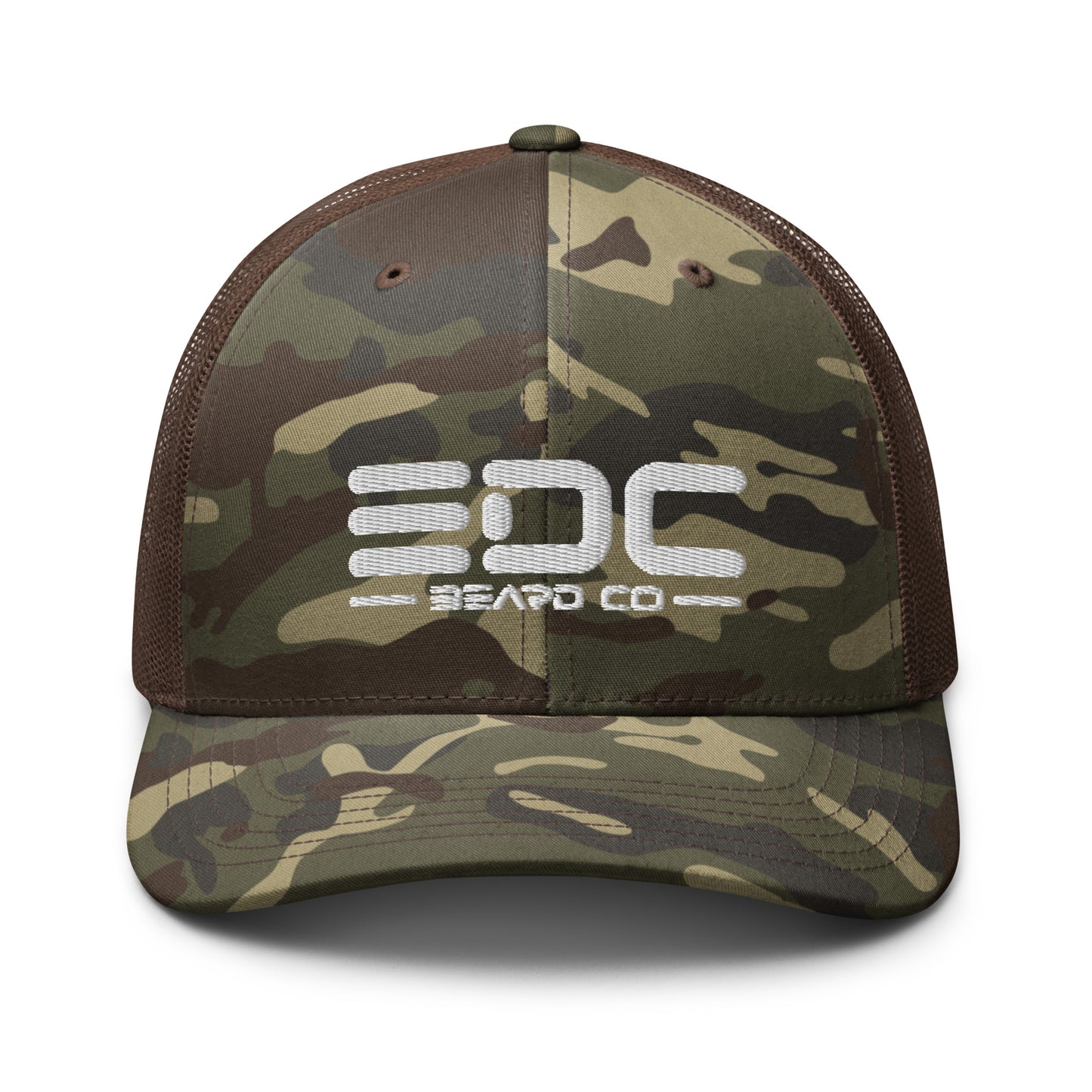 EDC Embroidered Camouflage trucker hat - 3 Camo options