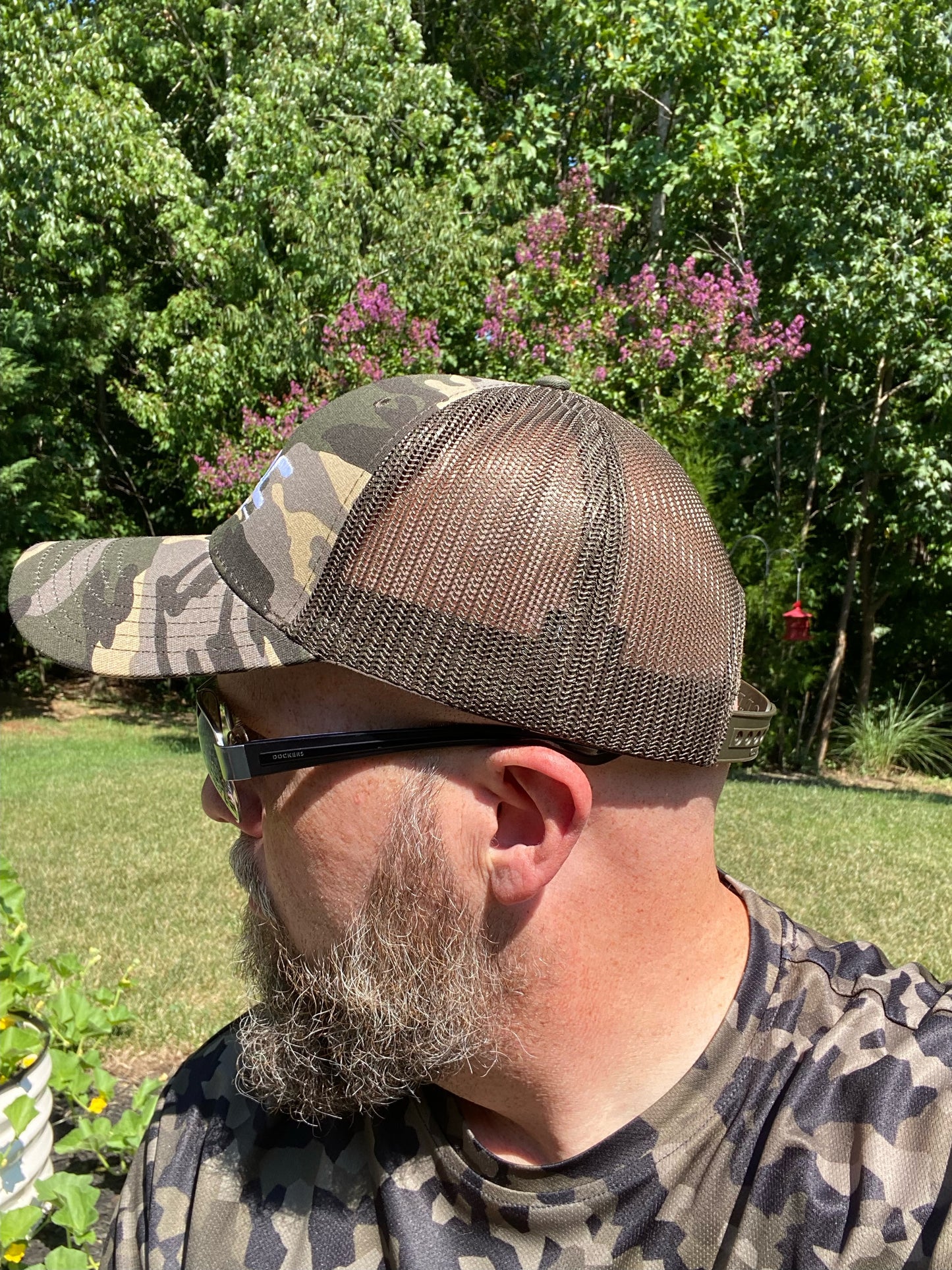 EDC Embroidered Camouflage trucker hat - 3 Camo options